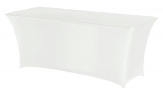 Elastický potah na stůl 183 x 76 cm s EXTRA gramáží 300 g/m2 Barva: bílá