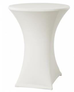 Elastický potah PRO na koktejlový stůl Ø 80 cm Barva: krémová
