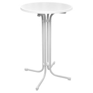 Koktejlový stůl MODENA bílý ø 70 cm