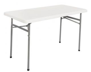Skládací stůl plastový 122 x 61 cm