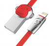 Datový kabel USB Apple Animal 1m /Red Silver Monkey/