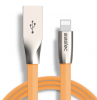 Datový kabel USB Apple Bastec /Orange/