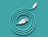 Datový kabel USB Apple Remax /Blue/