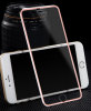 Ochranné tvrzené sklo Aluminium iPhone 6, 6s, 7 a 8 /Rose Gold/