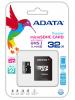 Paměťová karta micro SDHC ADATA Class 10 a adaptér /32GB/
