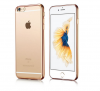 Pouzdro Silikonové iPhone 5,5S, SE /Gold/