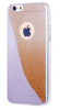Silikonové pouzdro Glitter Colors iPhone 6, 6S /Gold/