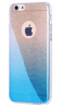 Silikonové pouzdro Glitter Colors iPhone 6, 6S /Sky Blue/
