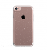 Silikonové pouzdro Glitter iPhone 7, 8 /Black/