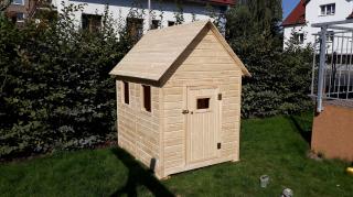 Dřevěný dětský domeček 120x150 s podlahou