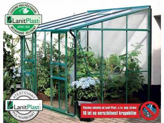 Polykarbonátový skleník VITAVIA IDA 5200, PC 4 mm, zelený