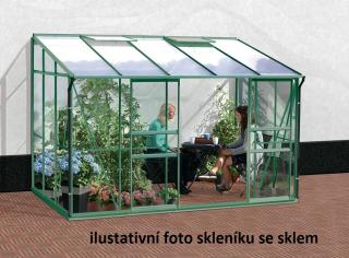 Polykarbonátový skleník VITAVIA IDA 6500, PC 4 mm, zelený