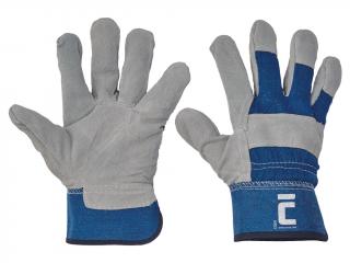 Pracovní kombinované rukavice EIDER modrá, vel. 9