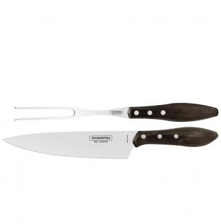 Servírovací set nůž a vidlička Tramontina Polywood,
