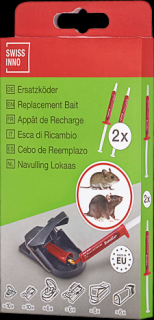 SuperCat SwissInno náhradní náplň v tubě 2 x 3 g, myši a potkani