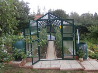 Zahradní skleník Limes PRIMUS J 4,5 lakovaný  2 x automatický otvírač střešního okna v hodnotě 2540 Kč ZDARMA