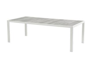 Zahradní stůl Tanger 228x105cm, bílá