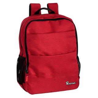 Batoh na laptop červený adaptabilní 45 cm
