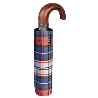 Deštník s držadlem skotský styl automatický skládací 58 cm