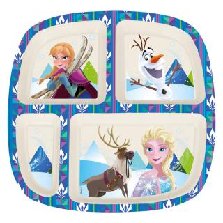 Disney Frozen - Bamboo talíř - rozdělený