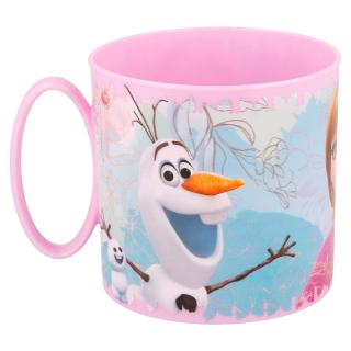 Disney Ledové království - Frozen Elsa, Anna a Olaf hrnek růžový