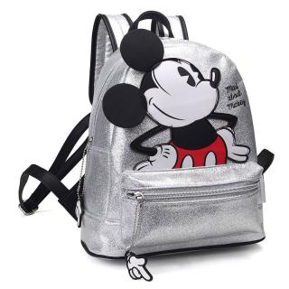 Disney Mickey batoh stříbrný 30 cm