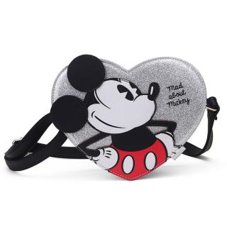 Disney Mickey kabelka stříbrná 16x16x6,5 cm