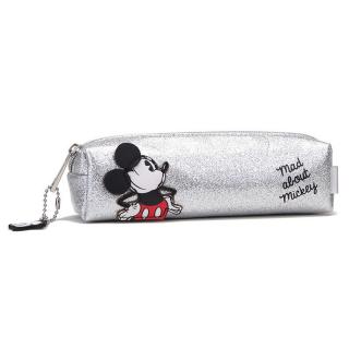 Disney Mickey penál stříbrný 18x5x5 cm