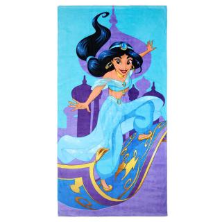 Disney princezny plážový ručník barevný bavlna 70x140 cm