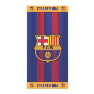 FC Barcelona ručník barevný pruhy svislé bavlna 70x140 cm