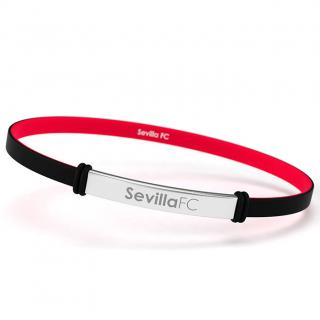 FC Sevilla junior náramek černo-červený v krabičce