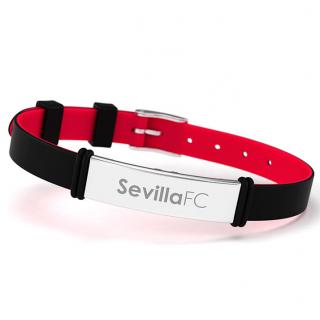 FC Sevilla náramek černo-červený v krabičce