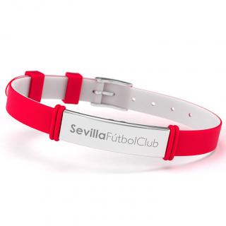 FC Sevilla náramek červený v krabičce