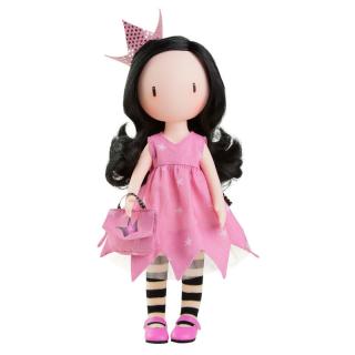Gorjuss panenka růžová s kabelkou 32 cm