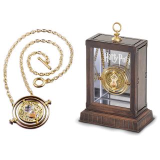 Harry Potter Hermiona Grangerová obraceč času náhrdelník  plus  skříň