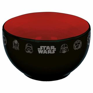 Hvězdné války - Star Wars miska černo-červená