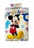 Jerry Fabrics - Ložní souprava Mickey colours 140x200 cm  plus  70x90