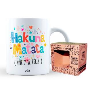 Keramický hrnek Hakuna Matata barevný 325 ml
