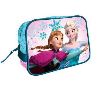 Ledové království - Frozen Elsa a Anna toaletní taška růžovo-mod