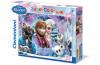 Ledové Království - Puzzle Anna, Elsa,Olaf a Kristoff, 104 dílků