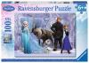 Ledové Království - Puzzle Anna, Elsa, Sven, Olaf a Kristoff, 10