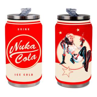 Nuka Cola červeno-bílá retro plechovka 330 ml