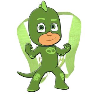 Pyžamasky - PJ Masks Gekko batoh zelený plyšový