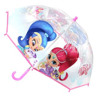 Shimmer a Shine deštník manuální barevný 45 cm