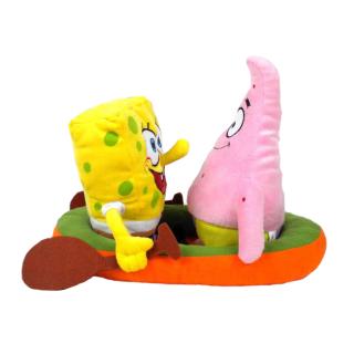 Spongebob - Plyšové postavičky v lodi, 30 cm