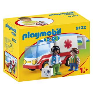 Stavebnice Playmobil 1.2.3 ambulance