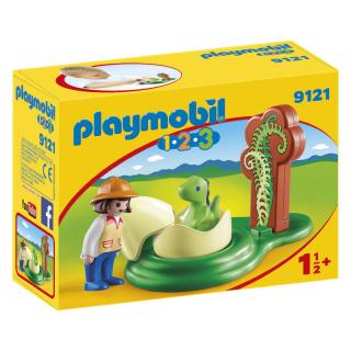 Stavebnice Playmobil 1.2.3 dinosauří vajíčko