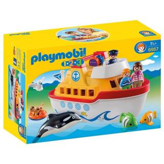 Stavebnice Playmobil 1.2.3 výletní loď