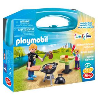 Stavebnice Playmobil barbecue přenosné pouzdro