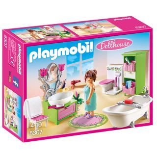 Stavebnice Playmobil domeček pro panenku: koupelna